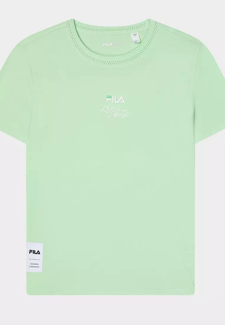 T shirt fila femme vert cheap