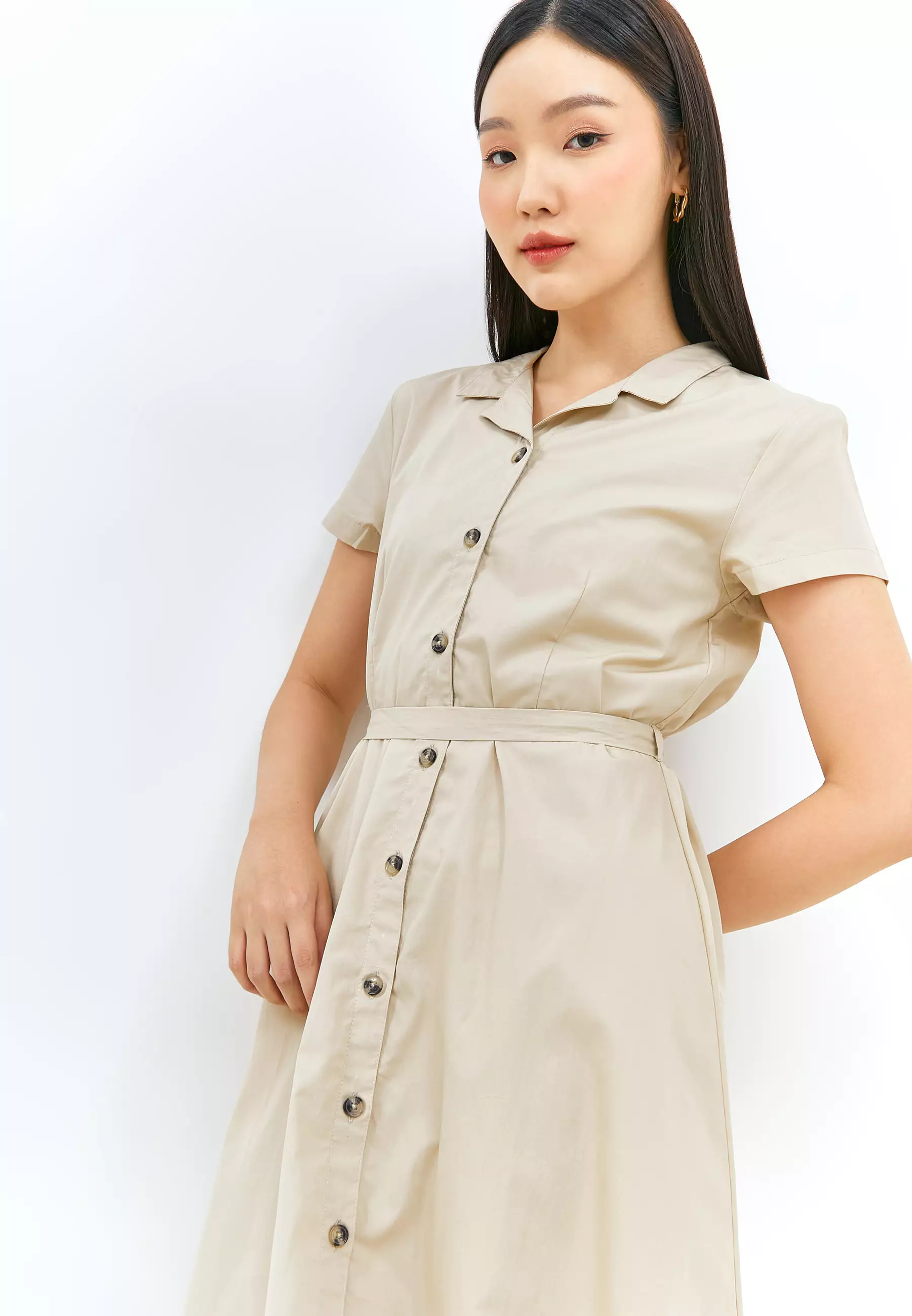 Isabella Cream Dress (G.4399)