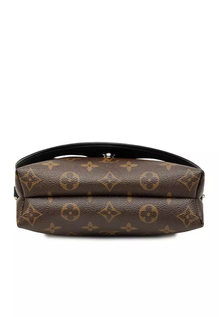 Pre-Loved Louis Vuitton Monogram And Epi Printed Kabuki Masks Pochette