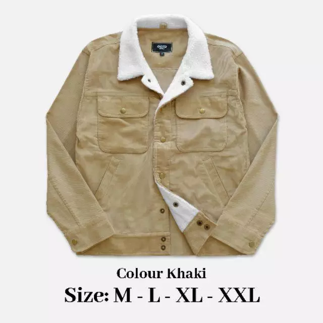 Jaket corduroy clearance