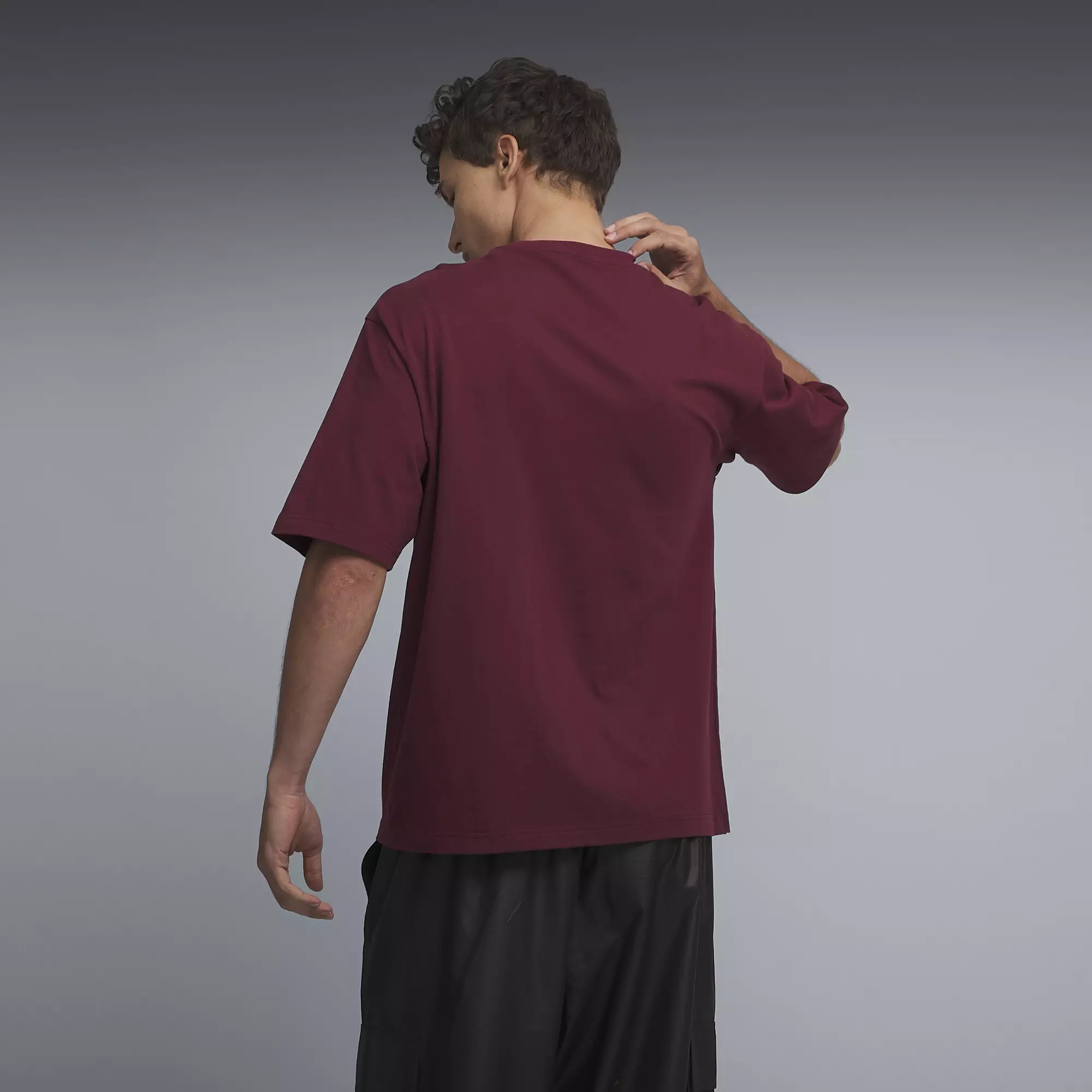 PUMA Premium Essentials Layered Boxy Tee Men