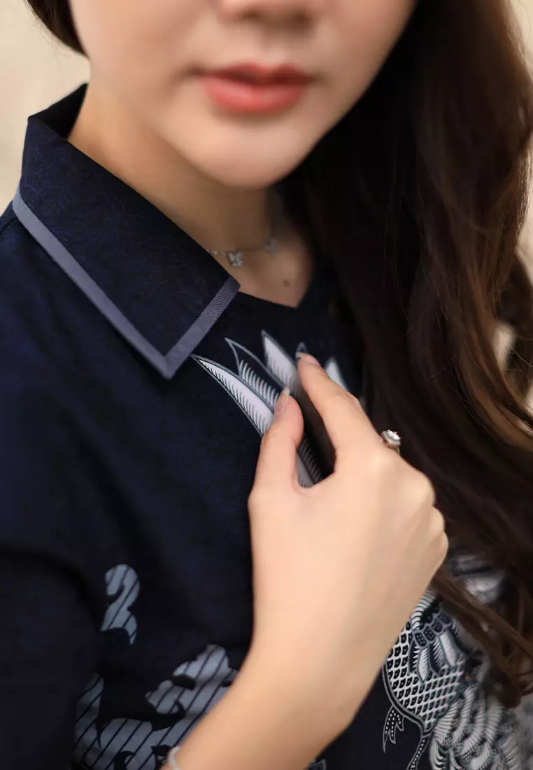 My Aksa Batik Wanita Blouse Marya Marvies