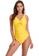 Its Me yellow solid color one-piece swimsuit 1A6F5US360B85CGS_1