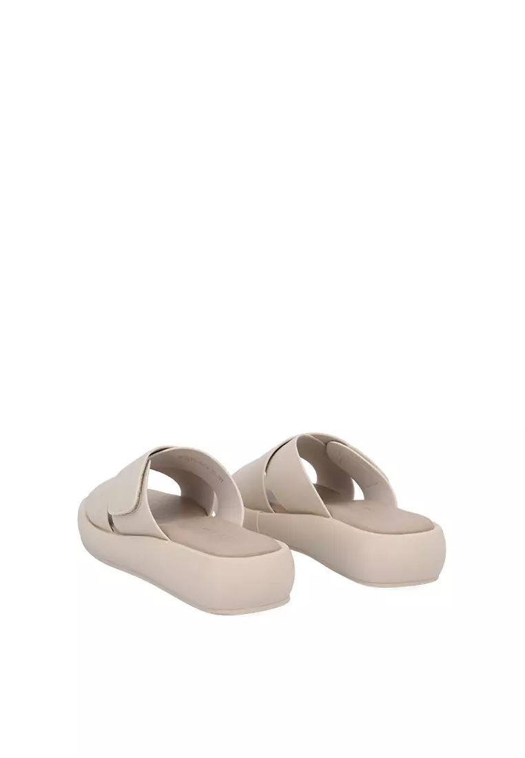 Dark Beige Luna Comfort Flats