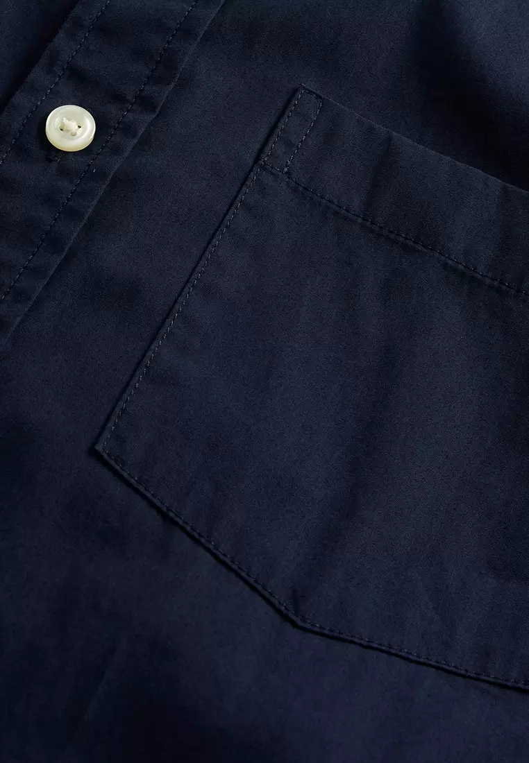 Organic Cotton Poplin Classic Shirt