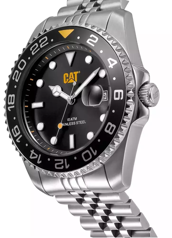 Men AO.141.11.127 Stainless Steel Silver Black