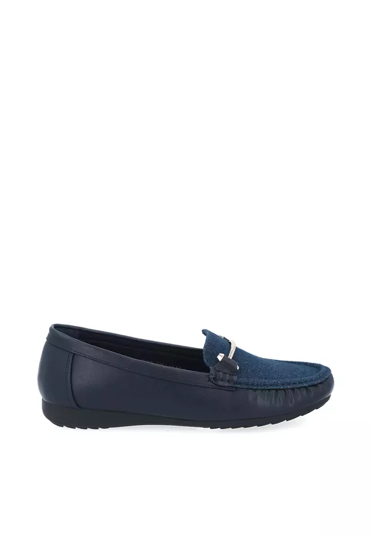 Discount on Carlo Rino  shoes - SKU: Dark Blue Navy Smart Loafers