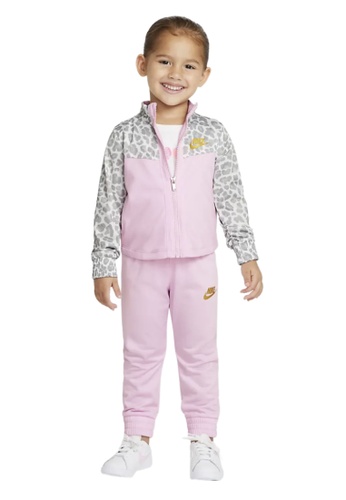 Nike pink Nike Girl's Mini Me Tricot Set (4 - 7 Years) - Pink Foam 6DF9EKA561116AGS_1