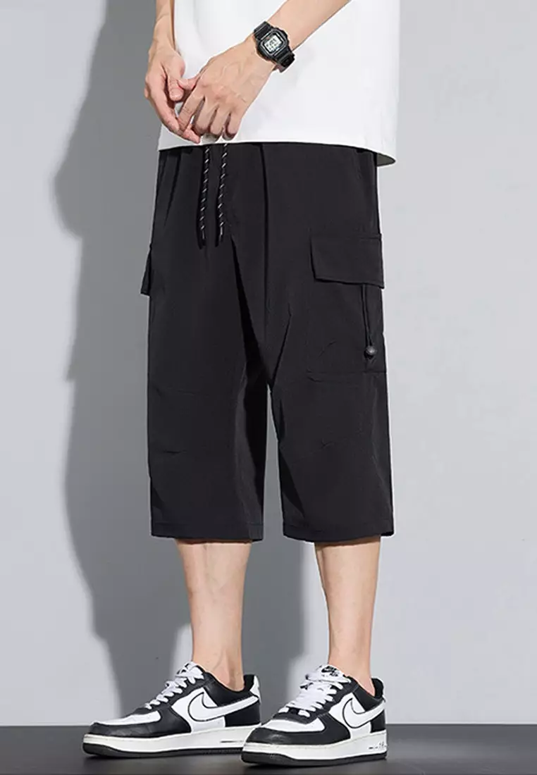 Casual Cropped Pants