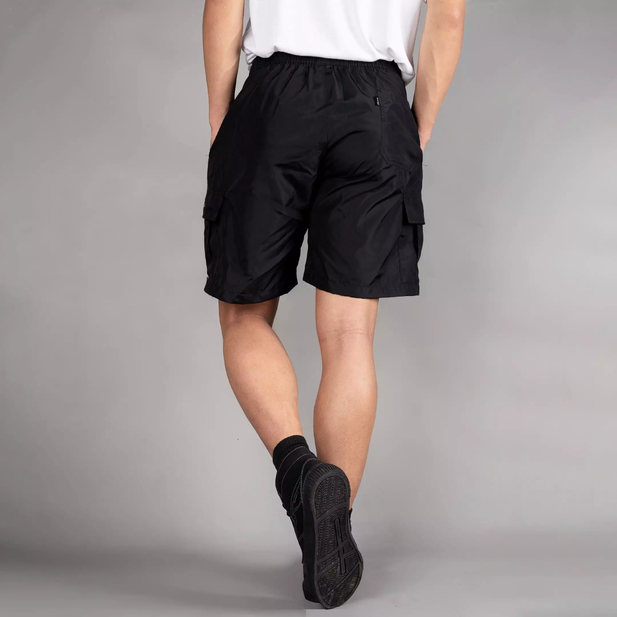 Cargo Boardshort Black Celana Pendek Basic Shorts