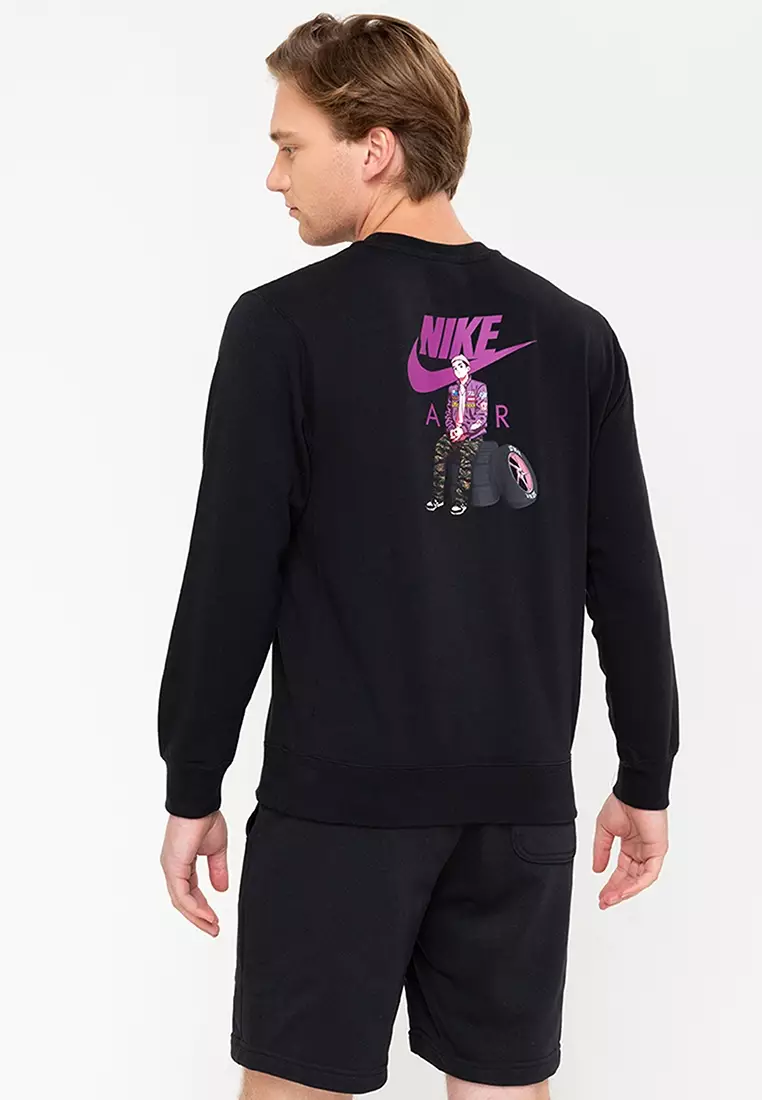Buy Nike Men s Sportswear French Terry Crew Sweatshirt Online