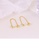 Glamorousky white 925 Sterling Silver Plated Gold Fashion Simple Geometric Diamond Cubic Zirconia Tassel Earrings C2317ACD675170GS_3