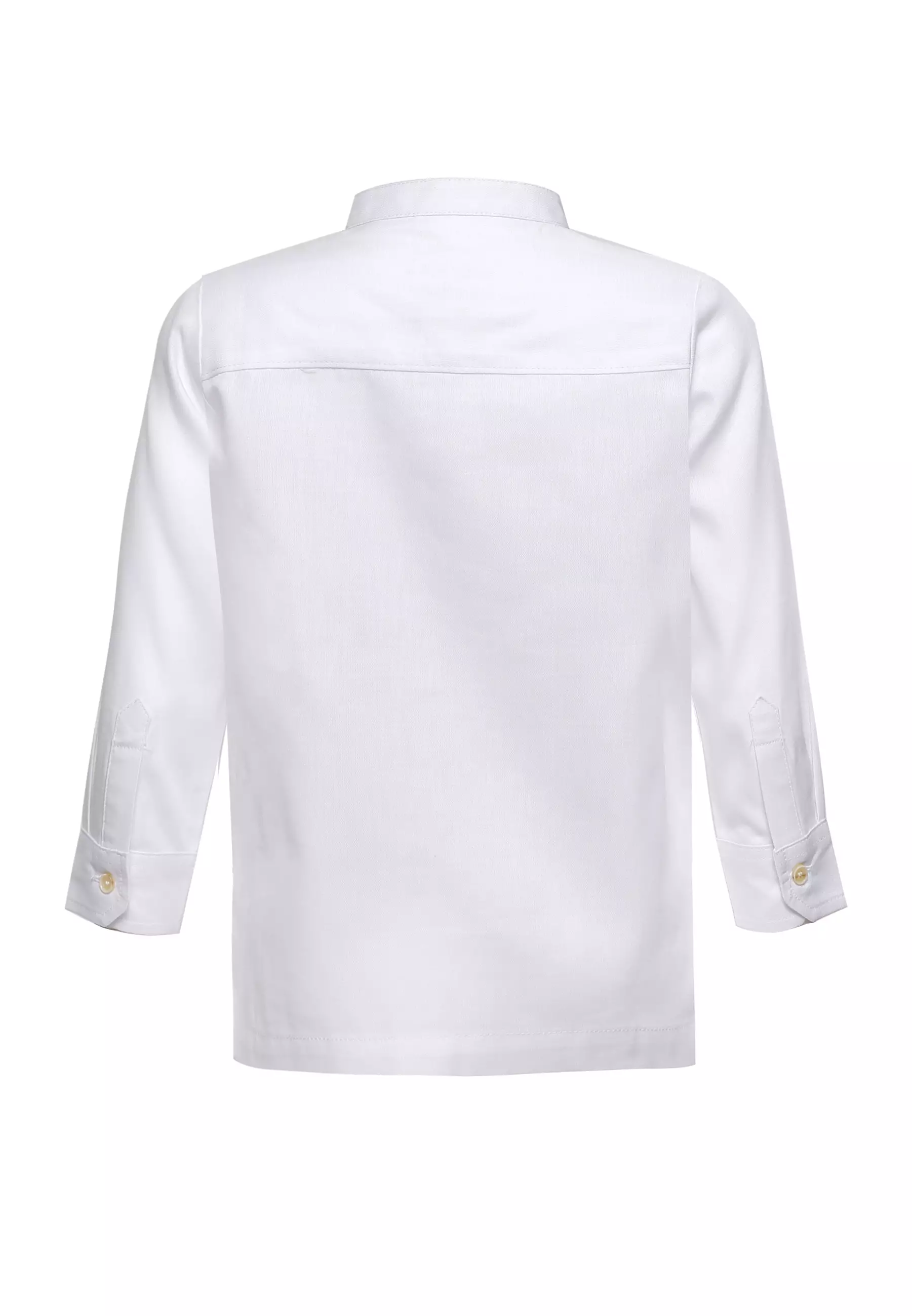 Qna Boy Dayyan Kemeja Panjang Ciang-i Anak Putih