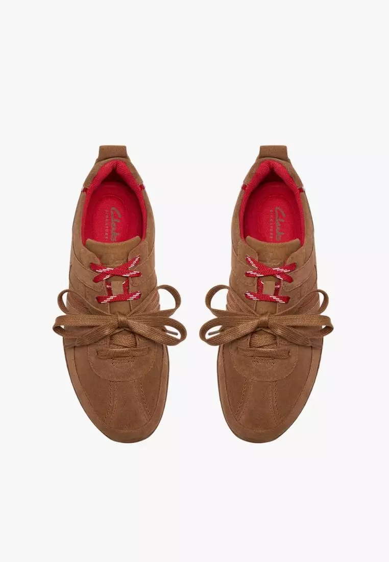Jual CLARKS Clarks Womens Meridor Lace - Dark Tan Original 2026 ...