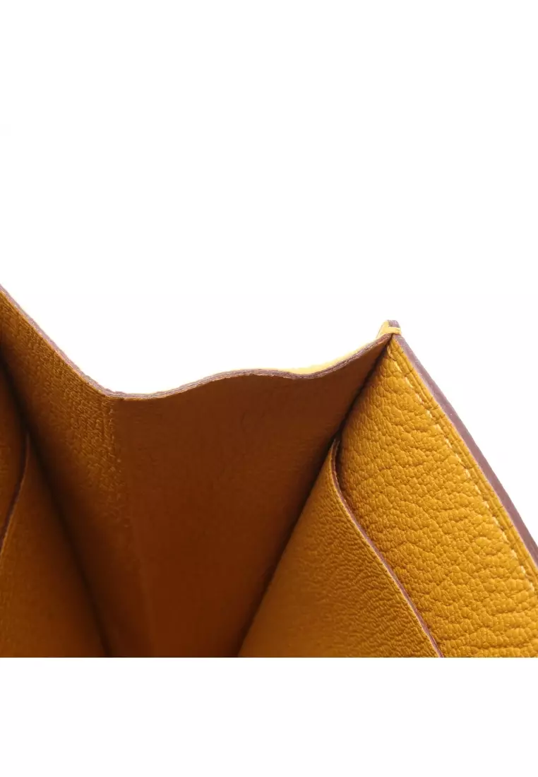 Buy Hermès Pre-Loved Hermès Click 16 Sun Shoulder bag Chevre yellow ...