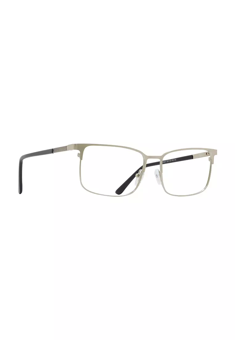 3037 Metal (C2-Gray) Anti-Radiation Computer Eyeglasses for Men/Women