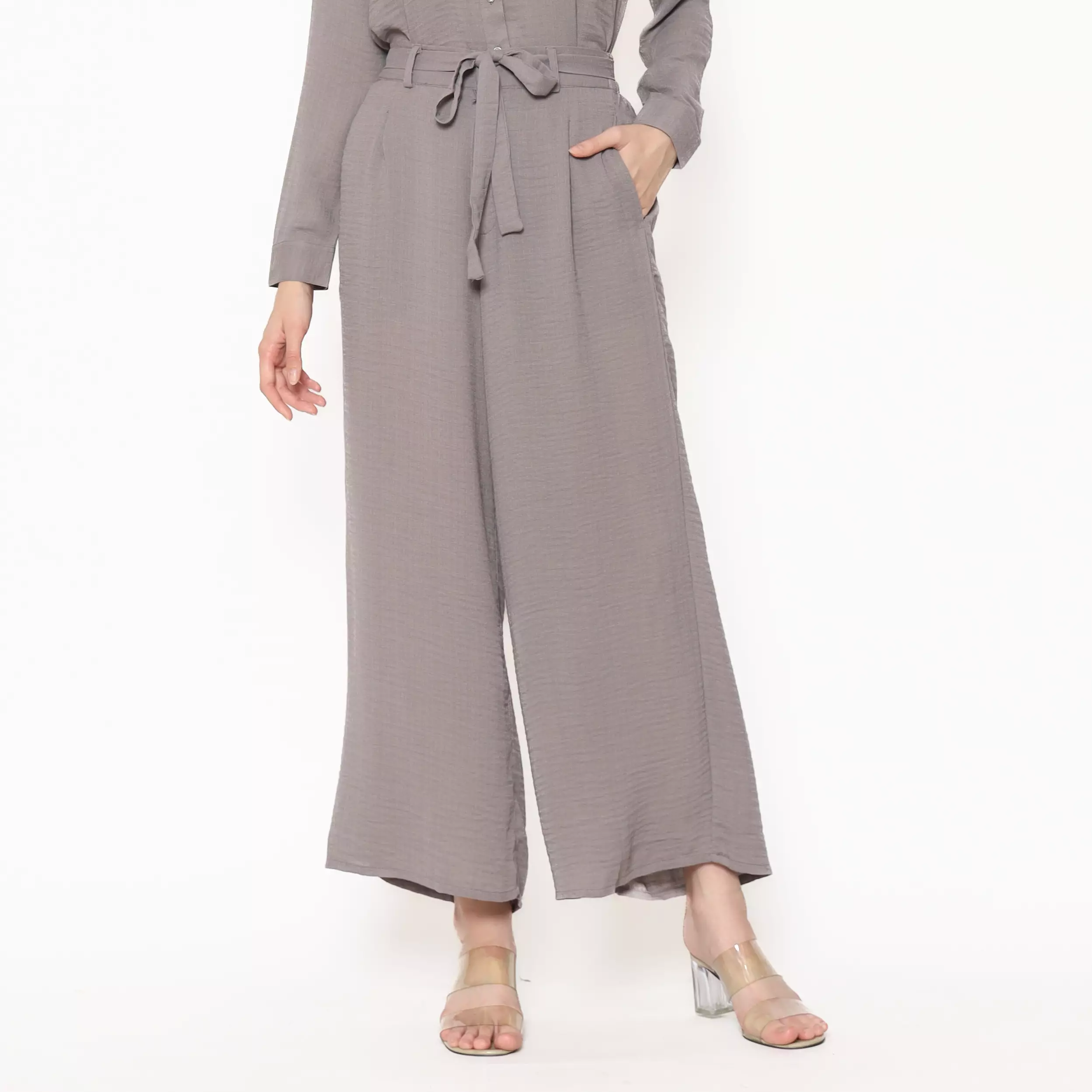 Jahida Celana Kulot Grey