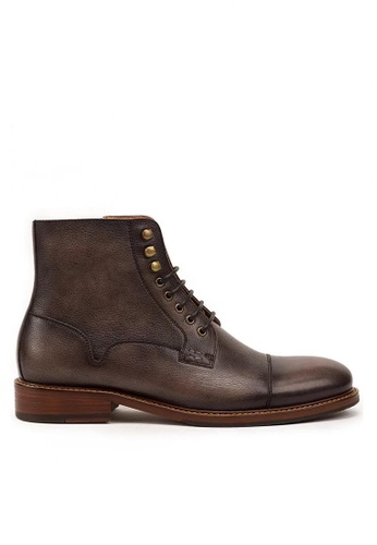 Twenty Eight Shoes Vintage Leather Brogue Boot 618-50 2FD4CSH1511506GS_1