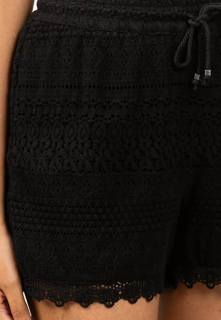 Lace Woven Shorts