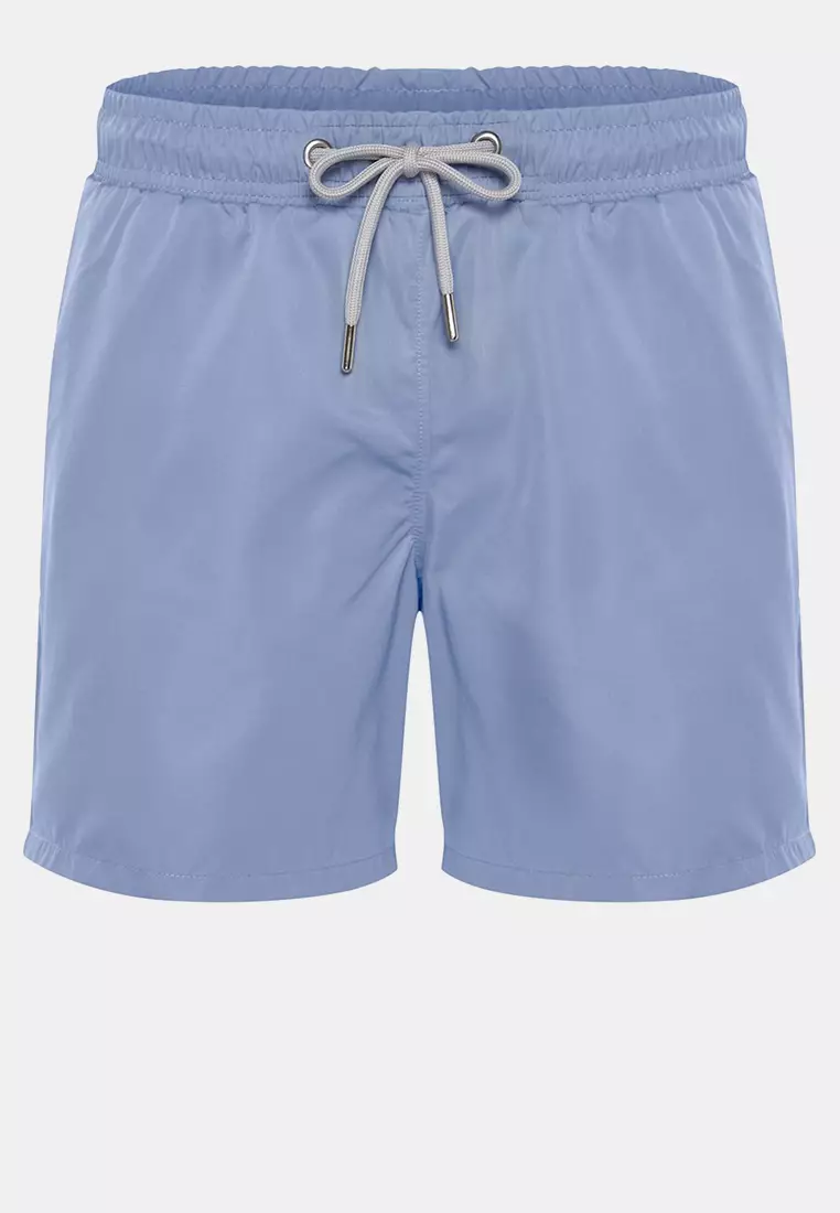 Light Blue Basic Standard Size Swimsuit Swim Shorts TMNSS20DS0023