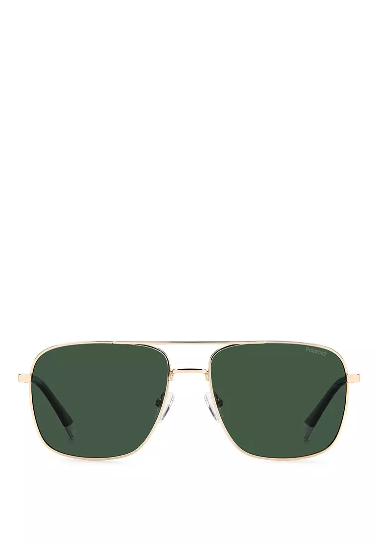 POLAROID Sunglasses PLD 4128/S/X-J5G-UC, PILOT Shape with GOLD Color