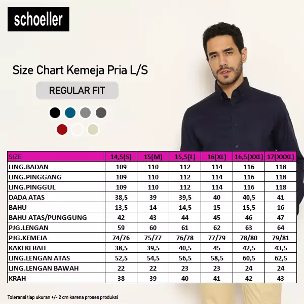 Schoeller Kemeja Flannel Pria Lengan Panjang Reguler Fit Kotak-Kotak Warna Mustard – Nyaman & Stylish