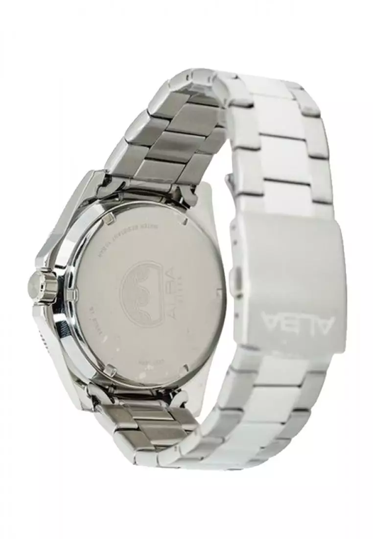 Jam Tangan Pria Alba Original Garansi Resmi AG8L89 AG8L89X1 Strap Stainless Steel Silver
