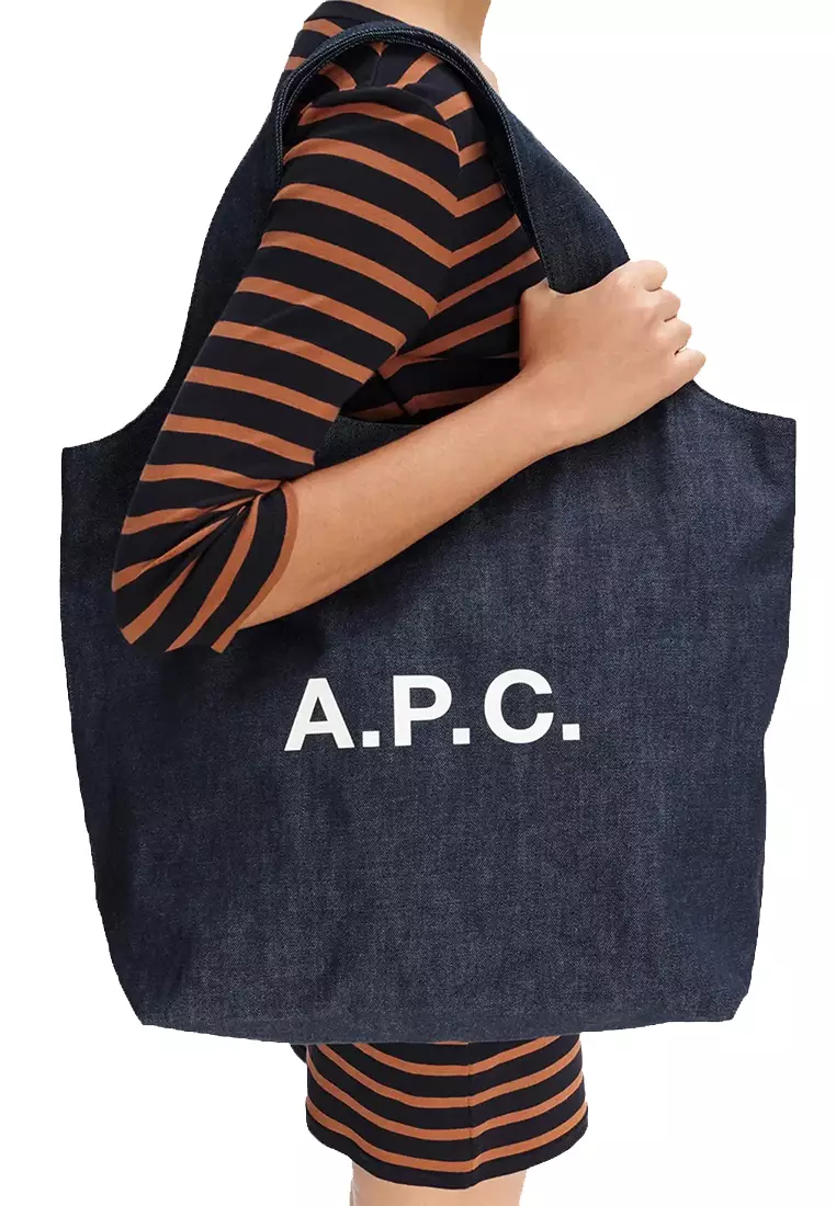 Buy A.p.c. A.P.C. Ninon Unisex Tote Bag Indigo