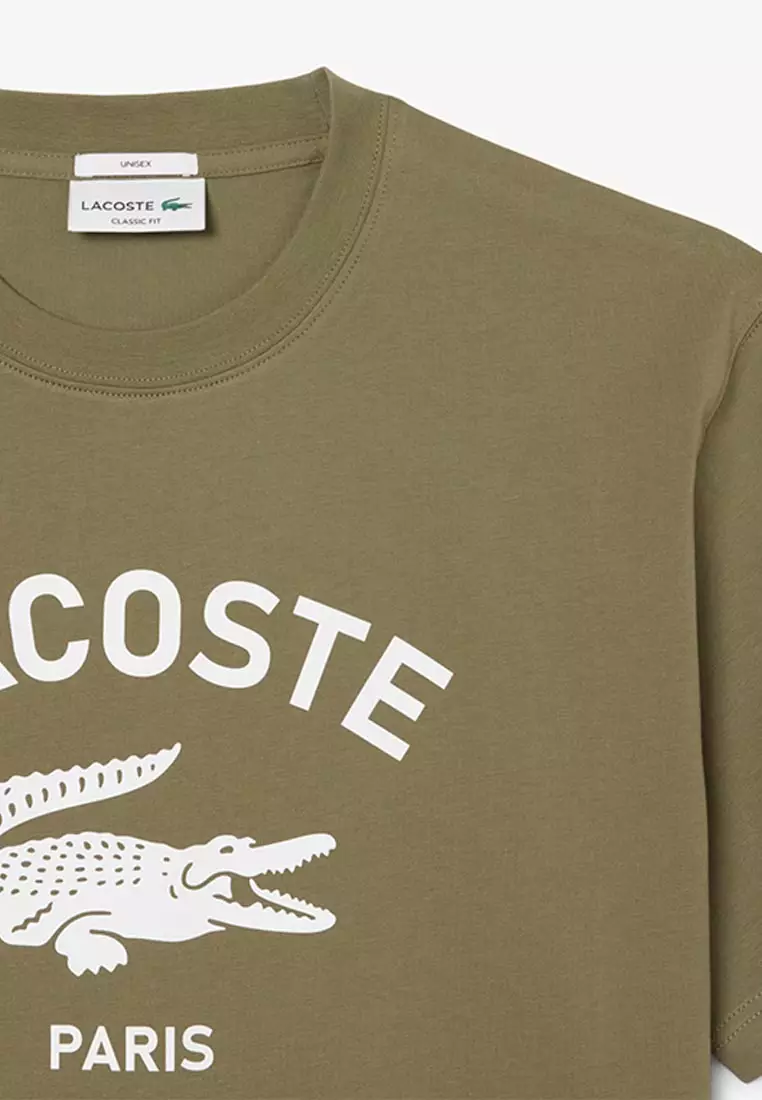 Signature Print Cotton T-shirt