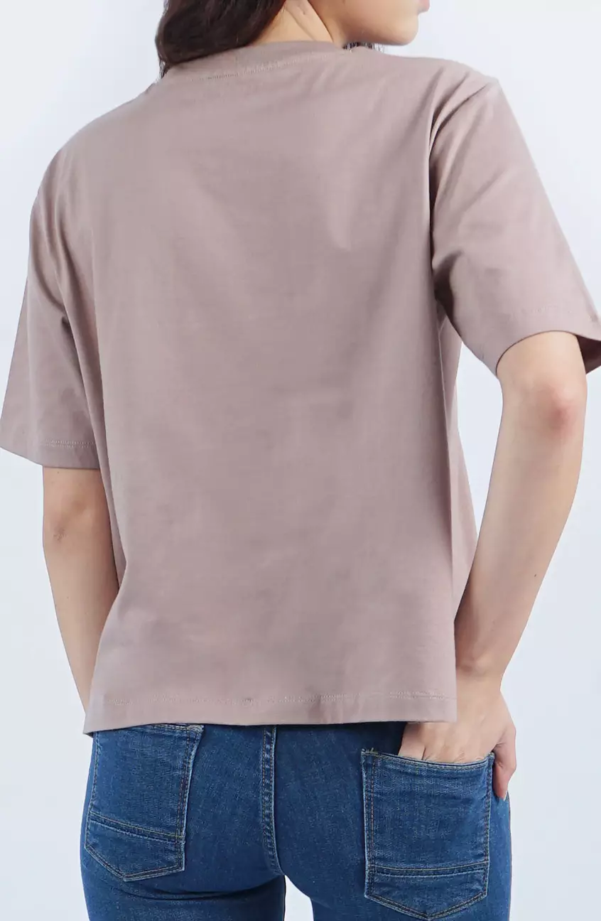 Kaos Wanita Calandra Brown