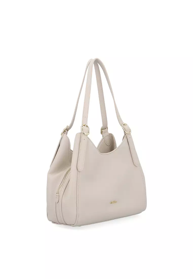 Astra City Shoulder Bag - Beige