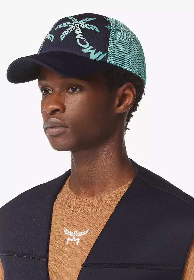 Mesh Cap in Palm Neoprene