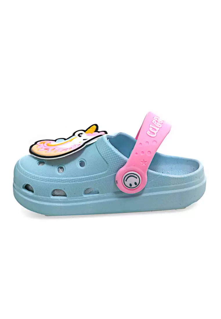 Mians Sepatu Sandal Anak Unisex Anti Slip Desain Menarik Material EVA ORIGINAL - Blue