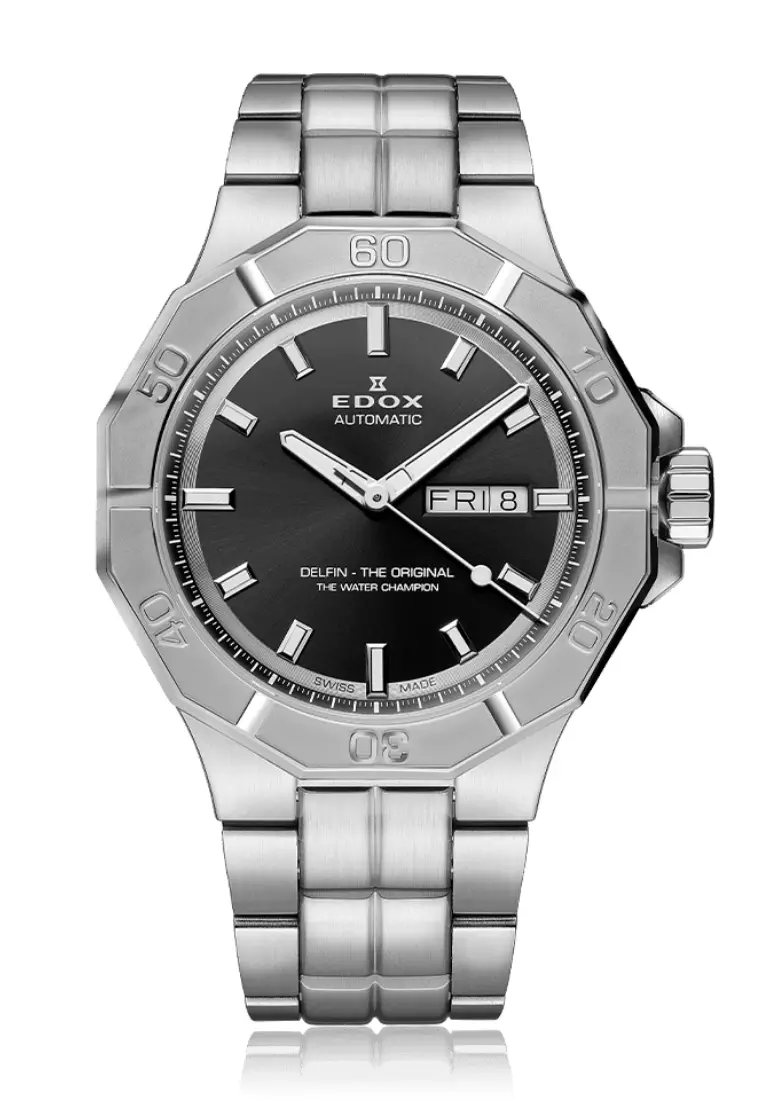 Buy Edox Edox Delfin Day Date Swiss Made Automatic Men Watch