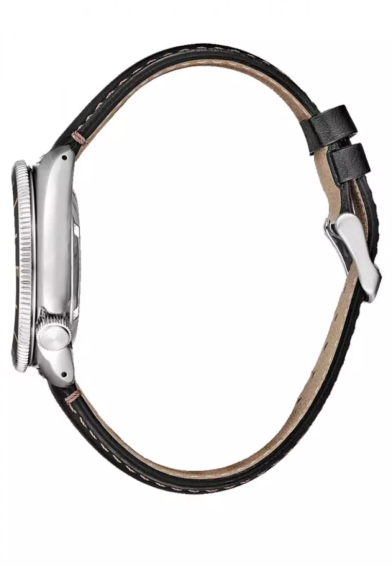 Jam Tangan Pria Seiko Prospex Land Tortoise Original Garansi Resmi SRPG17 SRPG17K1 Strap Black Dial Black Calfskin Automatic 200M