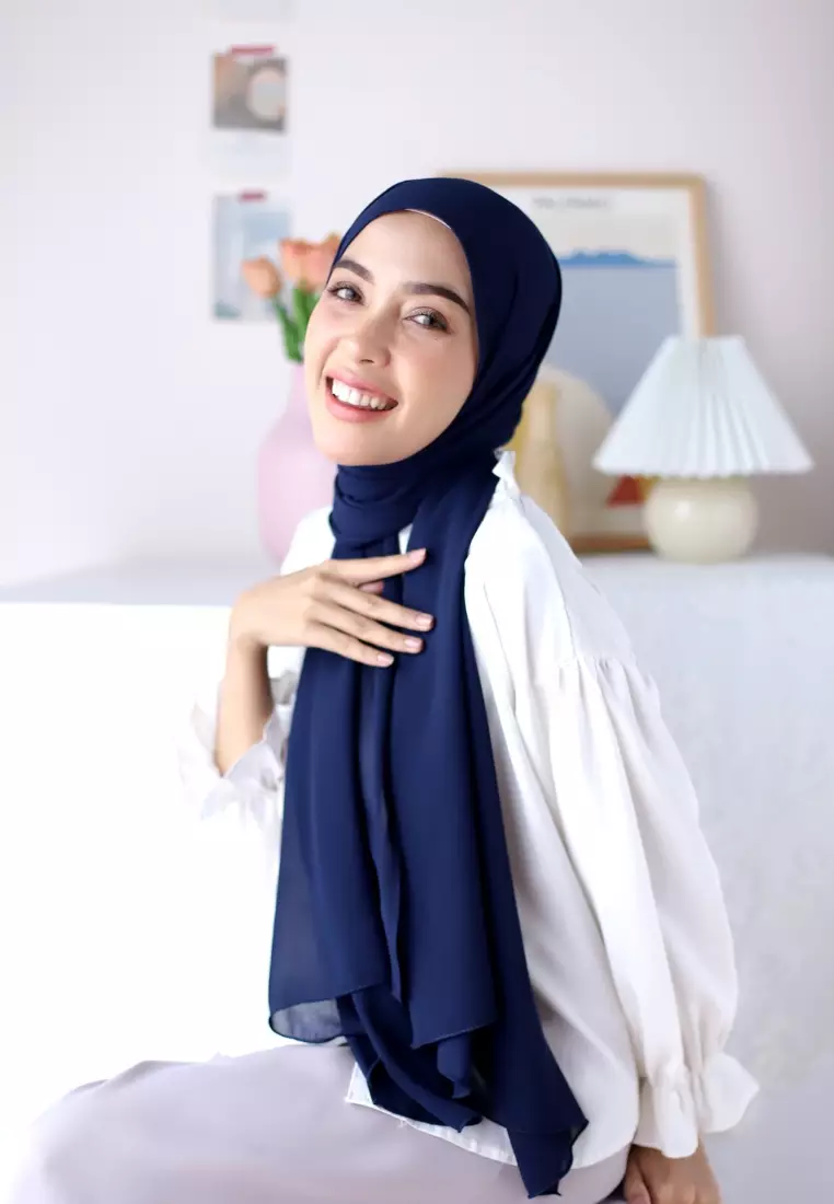 Bawal Shawl Navy