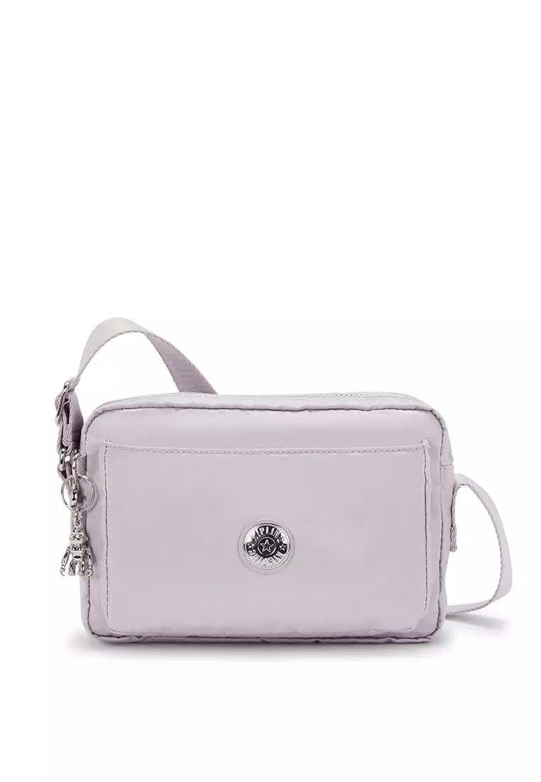 Buy Kipling Kipling ABANU M Gleam Silver Crossbody Bag 2024 Online ...