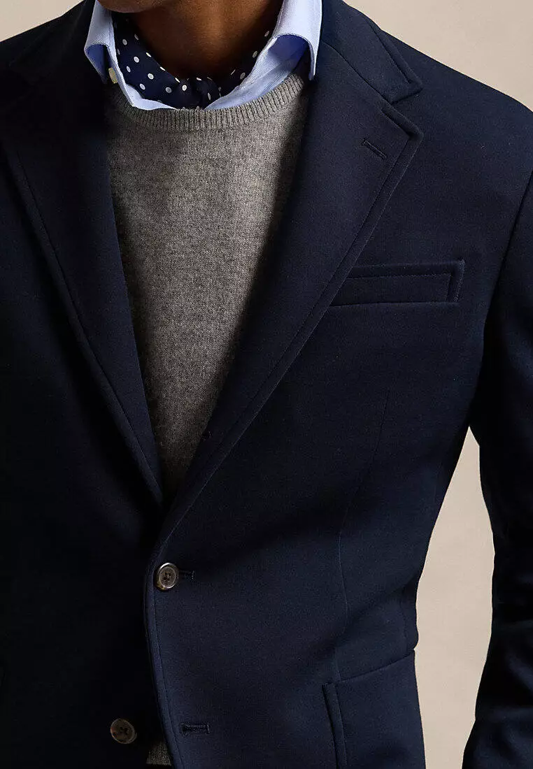 Polo Soft Modern Double-Knit Suit Jacket