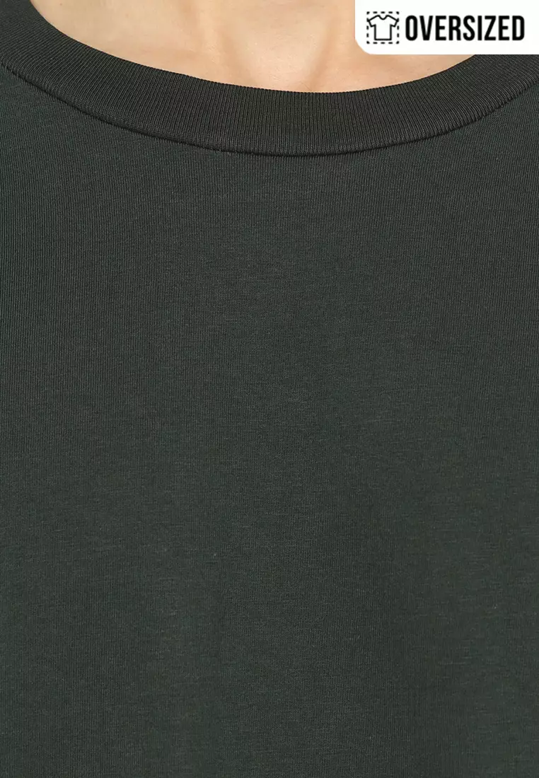 RBJ T-Shirt Cotton Combed Polos Oversized Pria 2079250001