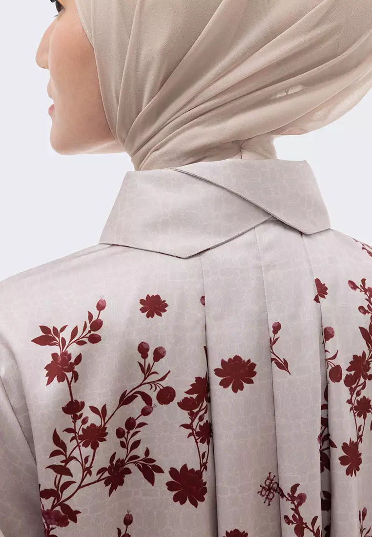 Ria Miranda Maroon Yara Tunic