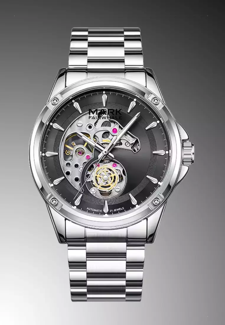 Special Edition HORSE YEAR Automatic Watch, 43mm, Stainless Steel Bracelet