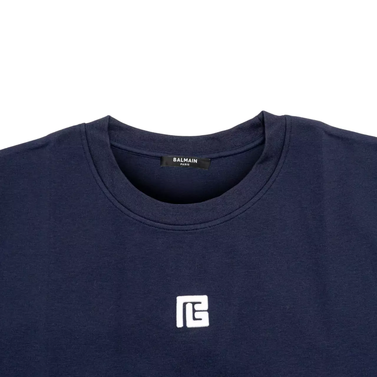 Embroidered PB Logo T-Shirt Navy Blue