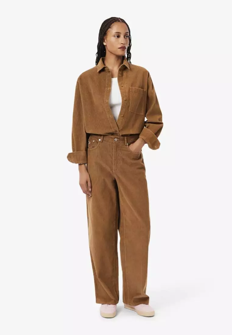 Wide Fit Corduroy Pants