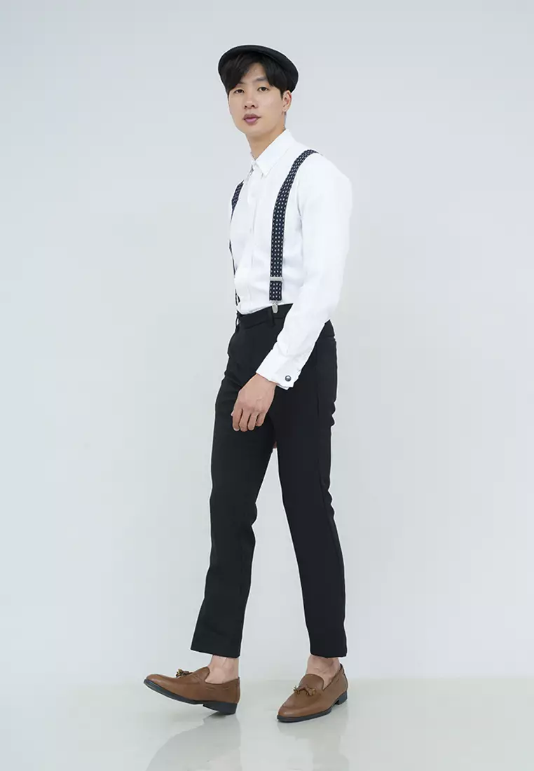 Houseofcuff Suspender Tali Jojon Karet ikat pinggang pria dewasa besar A04