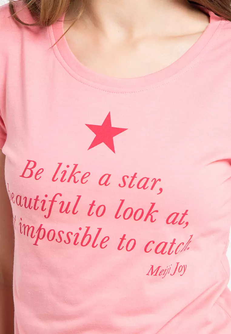 Be Like A Star Short Sleeve Tshirt
