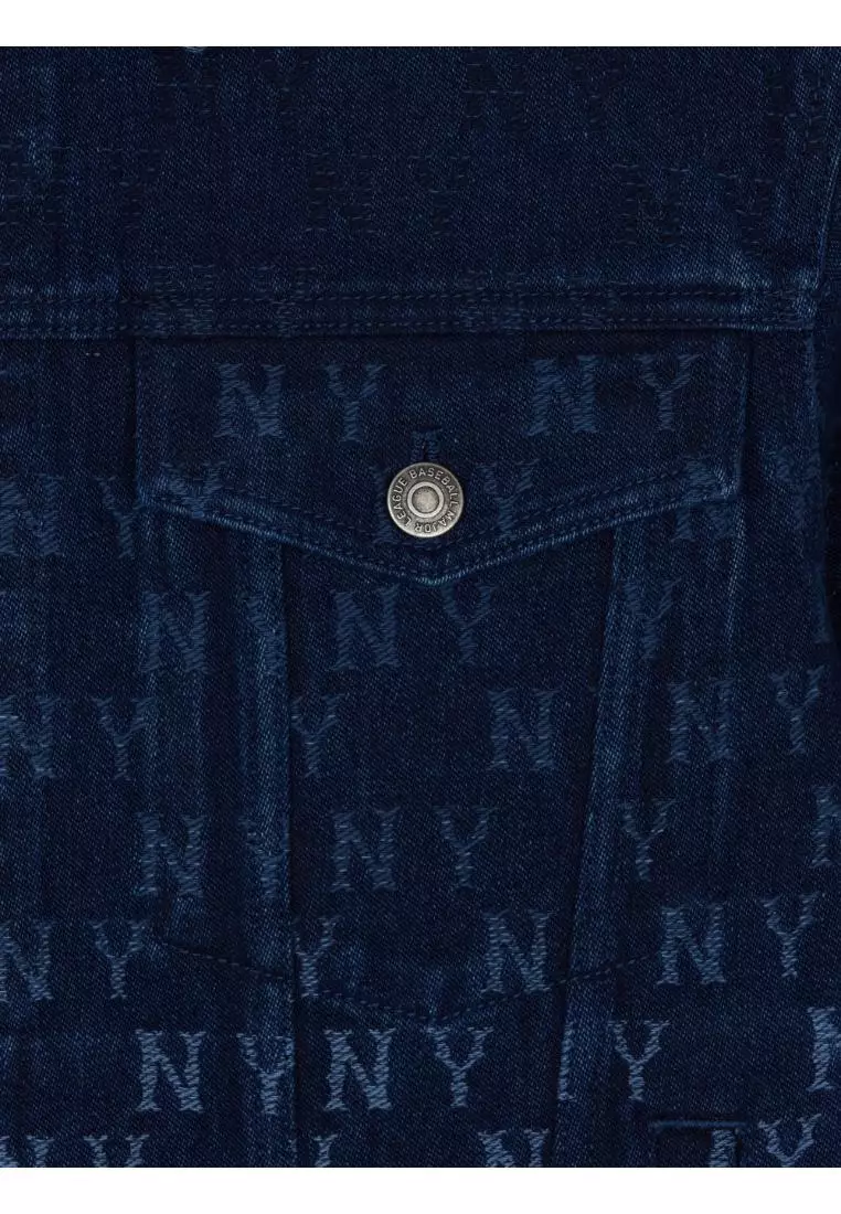 CLASSIC MONOGRAM GRADATION DENIM TRUCKER JACKET NEW YORK YANKEES