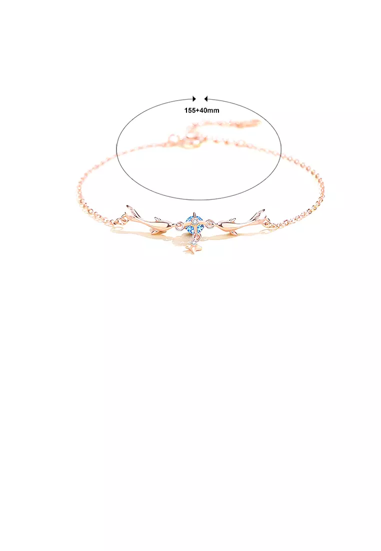 Cute rose hotsell gold bracelets