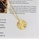 Glamorousky silver 925 Sterling Silver Plated Gold Simple Personality Irregular Geometric Round Pendant with Necklace D389BAC3F081C2GS_3
