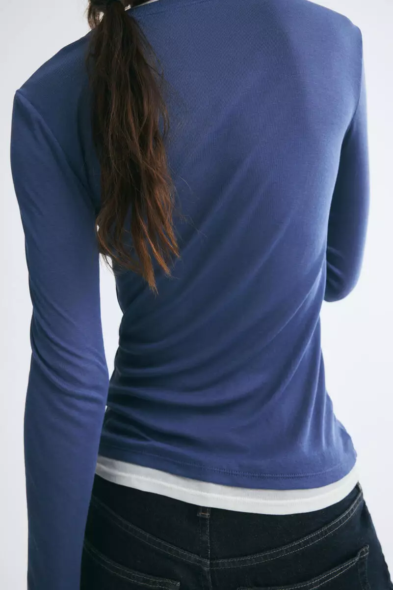 Layered-look top