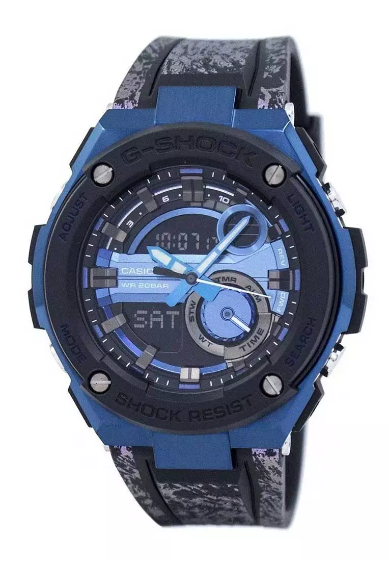Jual G shock Casio G SHOCK Jam Tangan Pria Blue Resin GST